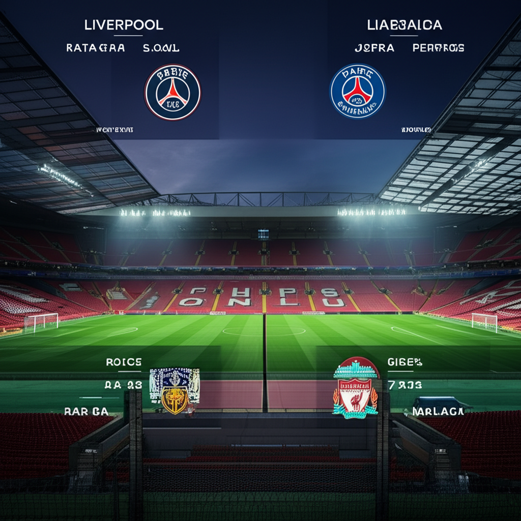Jadwal Liga Champions Pekan Ini: Liverpool Vs Real Madrid, PSG Vs Bayern